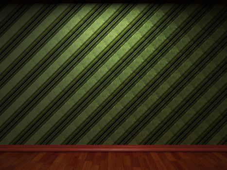 illuminated fabric wallpaper made in 3D