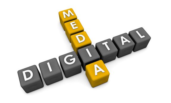 Digital Media Used on the Internet as a Concept