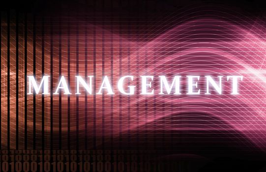 Management as a Abstract Background Concept Art