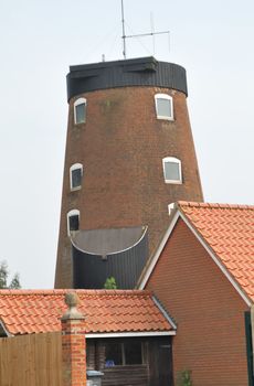 Converted mill turned into a house