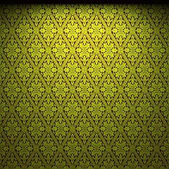 illuminated fabric wallpaper made in 3D