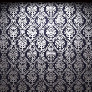 illuminated fabric wallpaper made in 3D