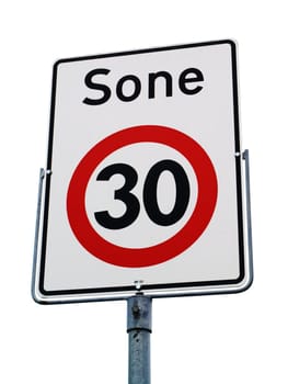 speedlimit sign