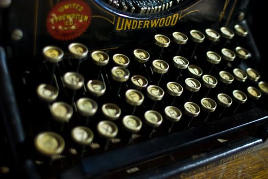 Antique typewriter