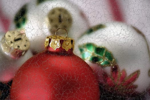illustration of christmas ornaments

