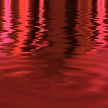 A pool of blood or red wine - liquid ripples 