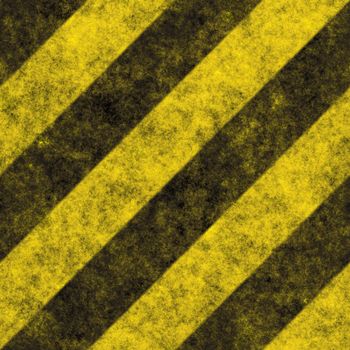 A diagonal hazard stripes texture.  These are weathered, worn and grunge-looking.  This tiles seamlessly as a pattern - fully tileable in any direction.