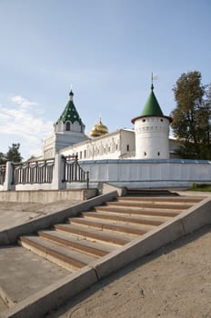 Kind on the Ipatevsky monastery in Kostroma