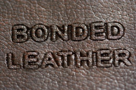 A Bonded leather tag