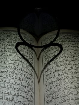 Al Qur'an and the shadow of love.