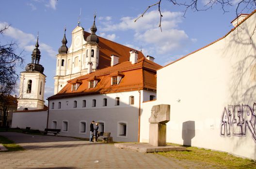 Vilnius Old Town - UNESCO heritage - ST. Archangel Michael Church, Lithuania.