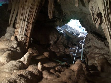 Entrance of Sai Cave, Khao Sam Roi Yot National Park, Prachuap Khiri Khan, Thailand
