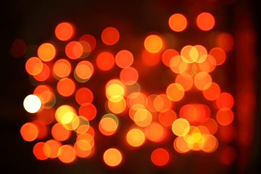 Defocused lights