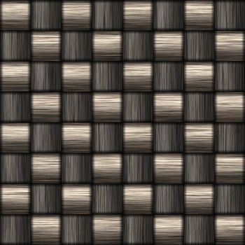 A tightly woven carbon fiber background texture - a great art element for that "high-tech" look you are going for in your print or web design piece.  Tiles seamlessly.