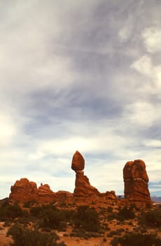 Arches National Park preserves over 2,000 natural sandstone arches, including the world-famous Delicate Arch, in addition to a variety of unique geological resources and formations.