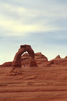 Arches National Park preserves over 2,000 natural sandstone arches, including the world-famous Delicate Arch, in addition to a variety of unique geological resources and formations.