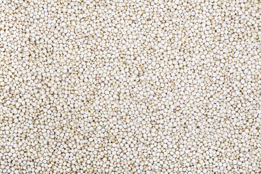 Healthy quinoa grain food background.