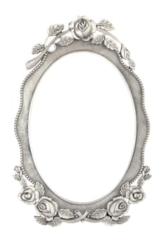 The carved Silver frame for pictures or photos