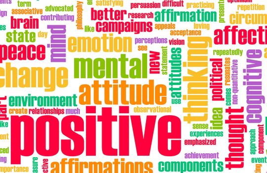 Thinking Positive as an Attitude Abstract Concept