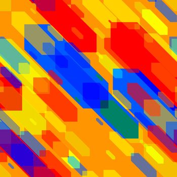 Colorful Seamless Background as a Modern Art