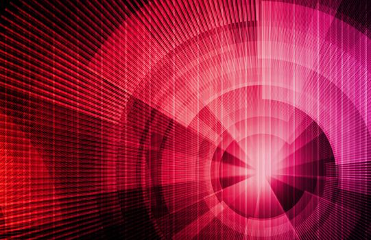 Electronics Background with a Tech Futuristic Art