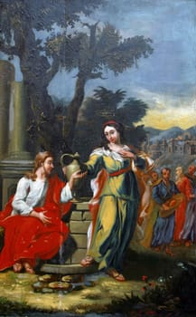 Miraculous conversion of a Samaritan woman