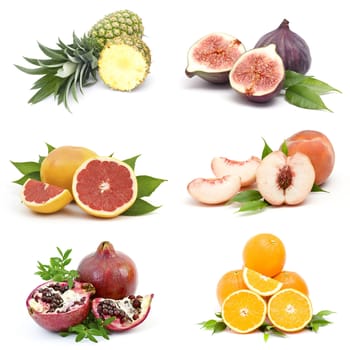 collection of fresh fruits