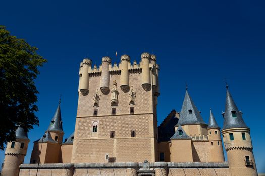 Tower of Juan II, of the fantastic castle and residence  of kings of  the medieval epoch
