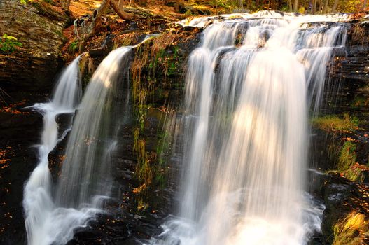 Middle fall at Childs Park, Delaware Water Gap