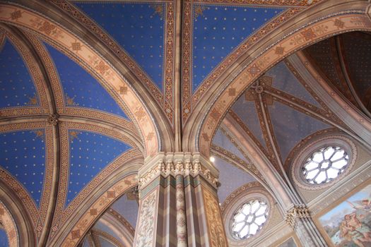 Ceiling of the church