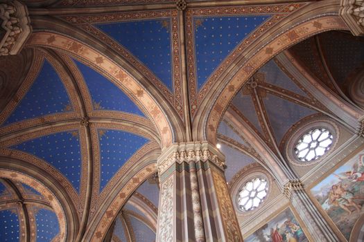 Ceiling of the church