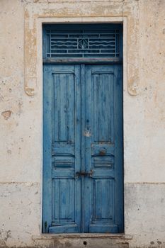 An oriental entrance door