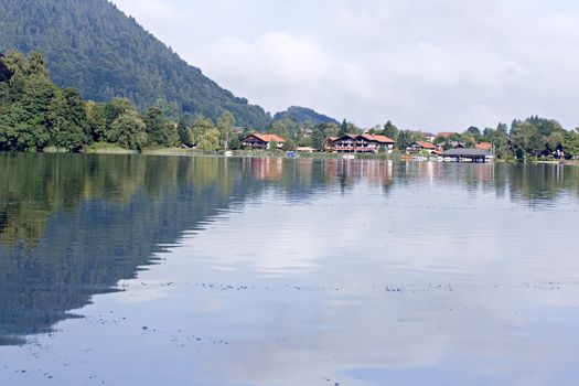 Schliersee, a resort in Bavaria, Germany