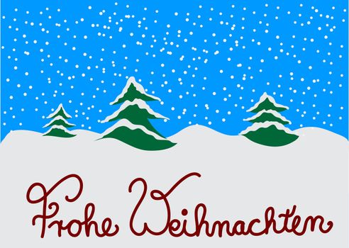 Christmas Card german