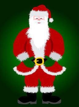 Santa Clause Illustration