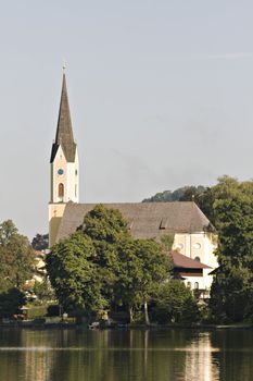 St.Sixtus old Catholic church in the Bavarian resort of Schliersee