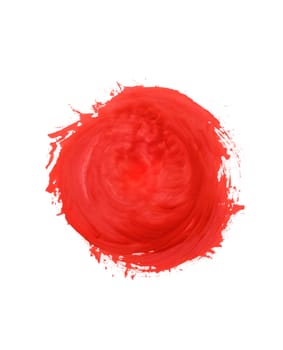 stain from paint abstract background red on white