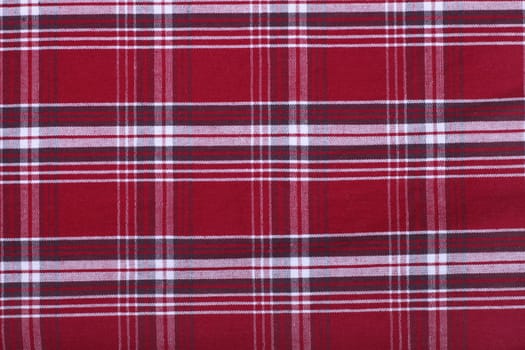 Red and white tablecloth pattern, abstract background