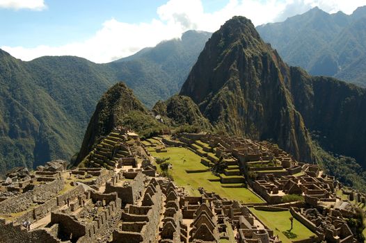 Ruins of the ancient city of the Inca empire