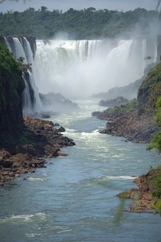 Devil´s throat at Iguazu Waterfalls