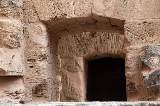 The amphitheater in El-Jem, Tunisia