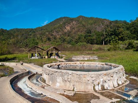 Ban Nong Hang Hot Spring, Mueang Pon, Khun Yuam, Mae Hong Son, Thailand