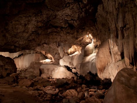 Tham Than Lot Noi Cave, Chaloem Rattanakosin National Park , Kanchanaburi, Thailand