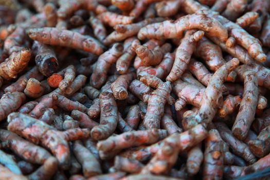 Bunch Of Boorish Carrot Roots On The Market