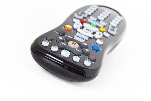Remote control on a white background