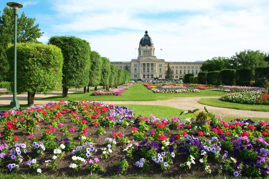 The Saskatchewan Legislative Building is located in Regina, Saskatchewan, Canada, and serves as the seat of the Legislative Assembly of Saskatchewan.