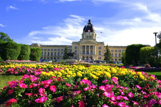 The Saskatchewan Legislative Building is located in Regina, Saskatchewan, Canada, and serves as the seat of the Legislative Assembly of Saskatchewan.