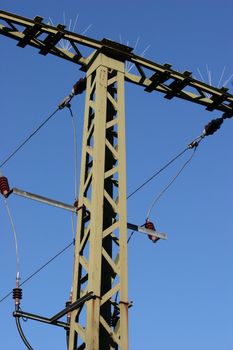 Electricity pylon - view details