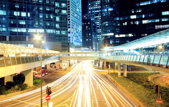 Modern urban landscape  in hong kong.