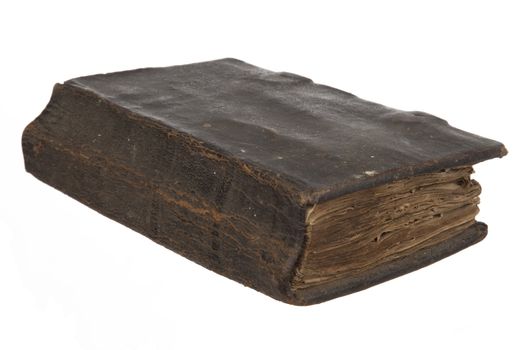 old book isolated on a white background 